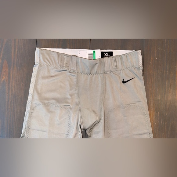 Nike Stock Open Field Solid Grey Gray Football Pants Mens XL  *NEW* NWT - Picture 2 of 6